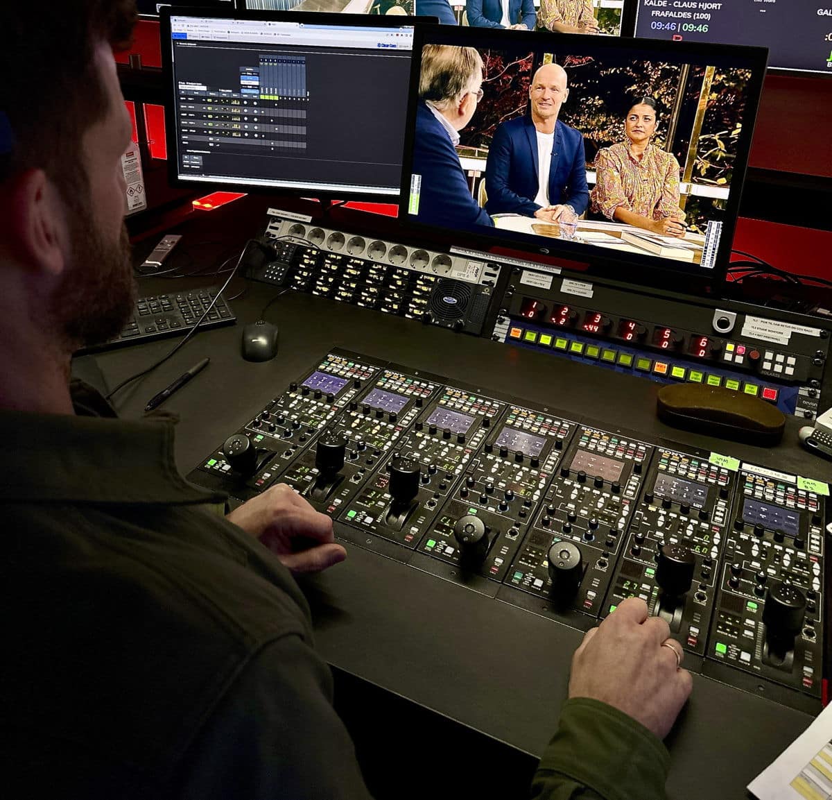 In the TV2 Denmark studio, an NPN was created, using Cucumore’s 5G Litecore technology, working in tandem with Node-H’s RAN