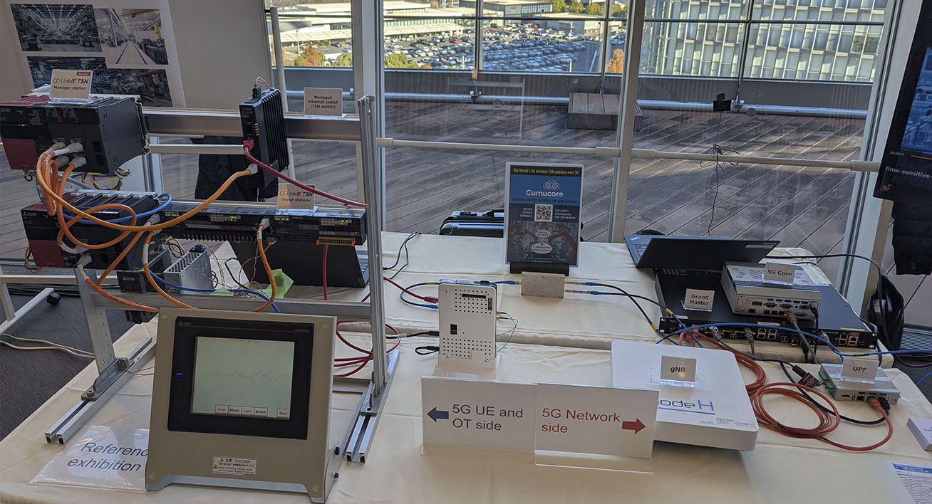 You are currently viewing CUMUCORE guarantees end to end TSN time synchronization over commercial 5G network